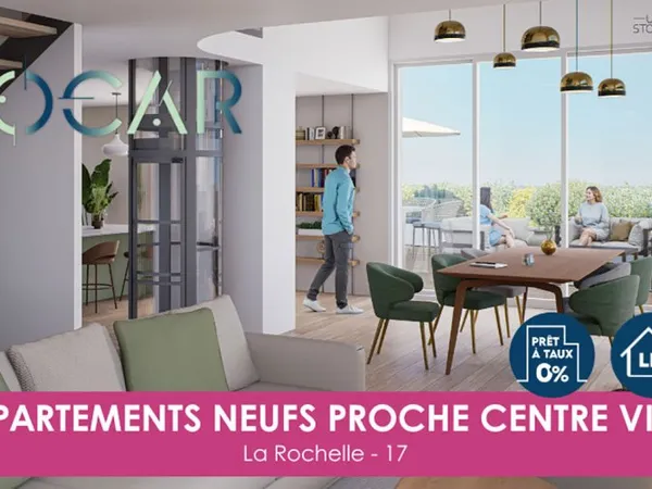 Appartement neuf Vente La Rochelle 2p 45m² 370000€
