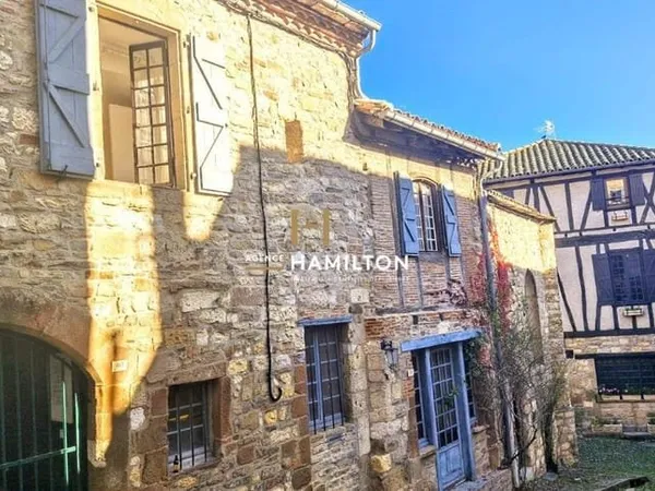 Maison De Village En Pierres A Cordes Sur Ciel