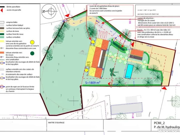 Fontanelles Terrain à bâtir 3000m²