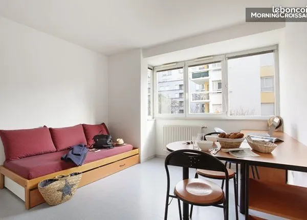 Studio 1 pièce 19 m²