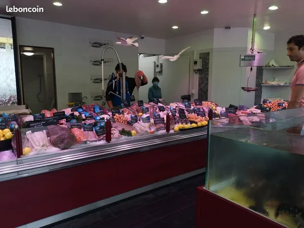 Fond de commerce poissonnerie