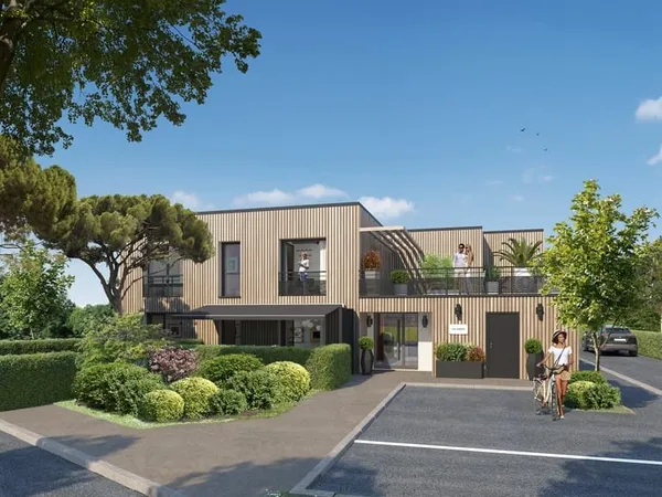 Appartement neuf T2 secteur Bugellerie avec terrasse et park