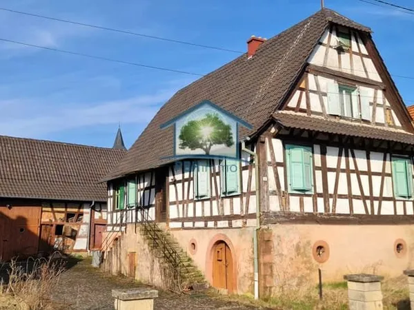 PREUSCHDORF (67) - MAISON 138 M² SUR 18,7 ARES