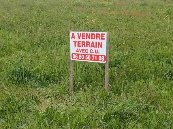 Terrain constructible avec CU