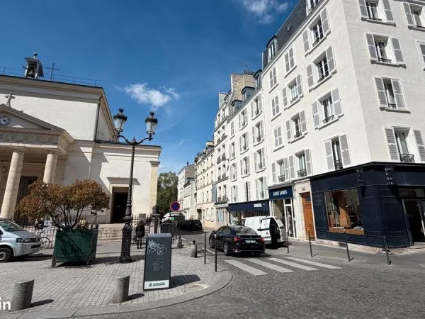 2 pièces 51m2 - Coeur Batignolles - 3ème étage traversant, calme sur cour, vue dégagée - Direct prop