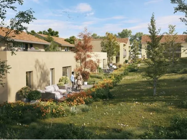 APPARTEMENT AVEC JARDIN ET GARAGE