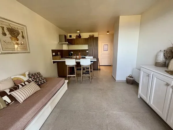 Les Issambres - Appartement 2 pièces de 36 m² avec jardin et vue mer panoramique