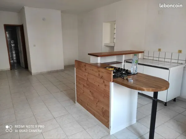 T2 de 45m² en Rez-de-Jardin