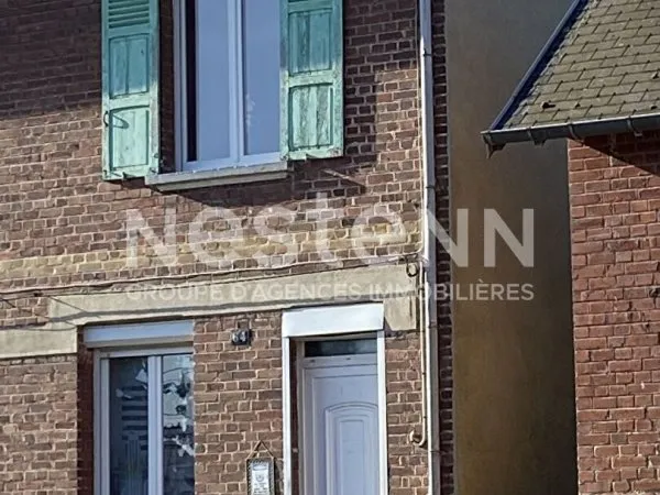 MAISON A VENDRE A TERGNIER (02700) - SPECIAL INVESTISSEUR - DEUX CHAMBRES - TERRAIN 194 M²
