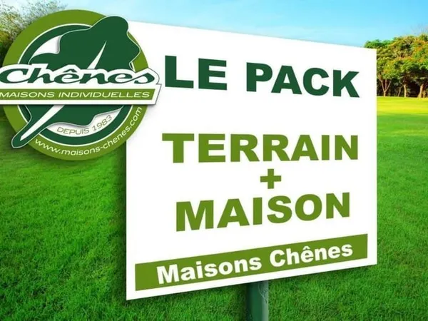 Terrain à bâtir de 1000 m² à LA BROSSE-MONTCEAUX (77)