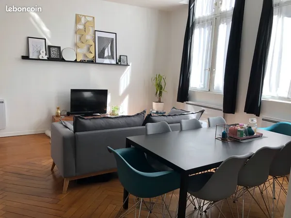 Appartement T3 Rouen Centre avec Parking