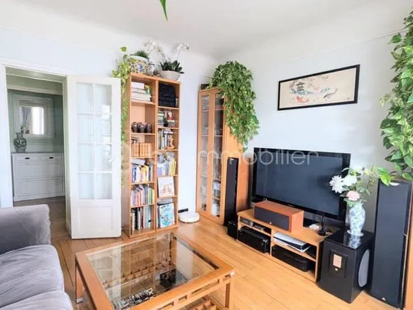 Appartement 65 m² - Bois-Colombes (Les Vallées) - cave - sans de vis à vis - charme de l'ancien