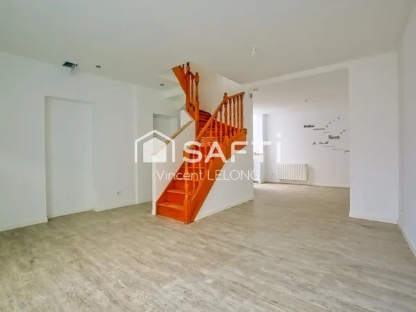 Charmante maison T5 avec garage attenant dans une rue calme du quartier Saint Pierre