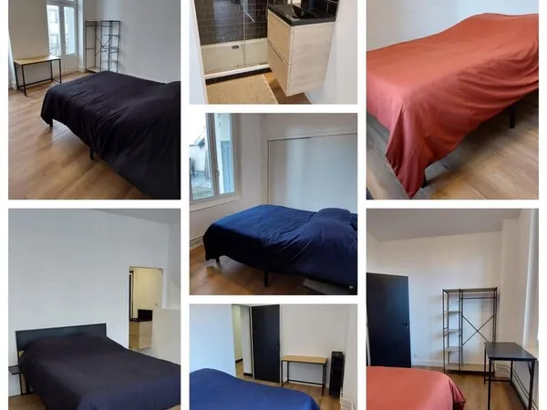 Chambre avec SDB en coloc