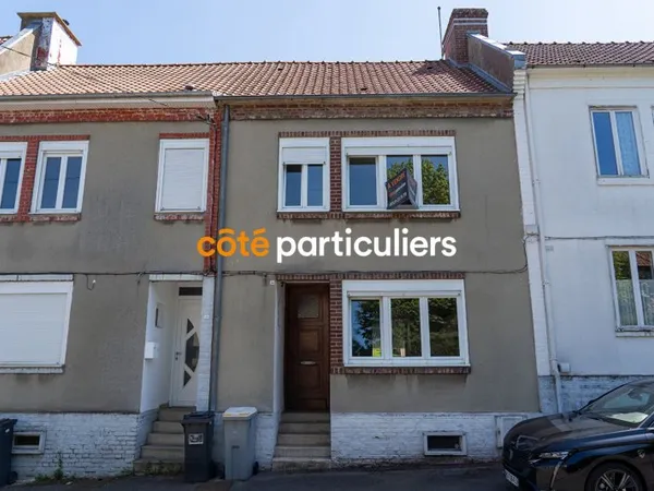 ST-POL-SUR-TERNOISE : MAISON DE VILLE 73m2 AVEC JARDIN