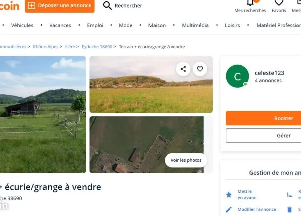 Terrain à vendre