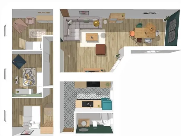 Appartement et Greniers à Rénover Entièrement