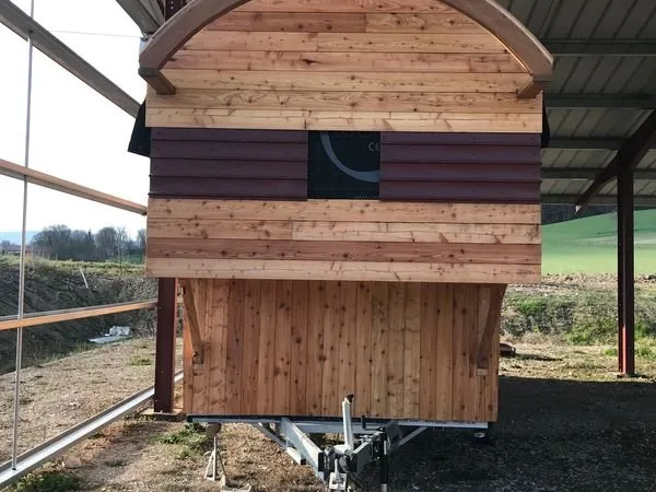 Tiny house roulotte 7,20 m - 4 saisons - à personnaliser - PRIX ATTRACTIF