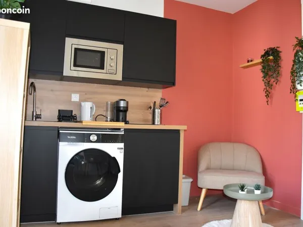 Charmant T2 meublé avec balcon et cave, à seulement 600 m de la gare de Schiltigheim