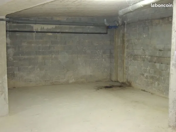 Location parking dans garage souterrain