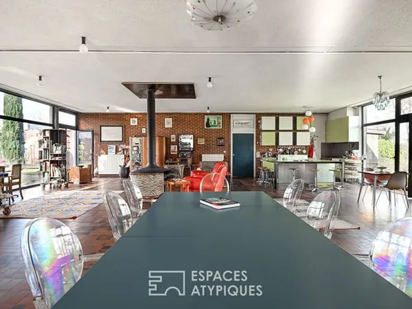 Villa d'architecte avec piscine