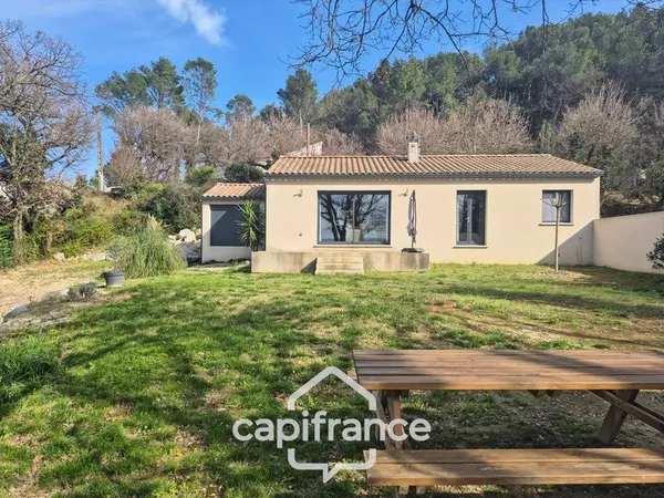 Maison à vendre 5 pièces 102m² SAINT GENIES DE COMOLAS (30) avec belle vue, au calme-terrain 943m²