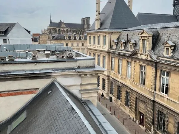🏡 Colocation 4 chambres - 1 avec SDB privative - Coeur de Reims - Vue sur la Cathédrale 🏛️