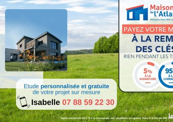 Terrain 428 m² Coueron