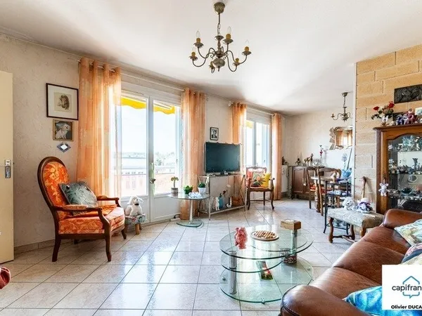 Appartement en viager occupé à vendre 4 pièces FONTAINE LES DIJON (21) avec cave et garage