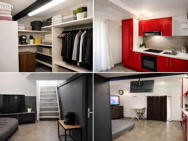 Lot de 2 T2 avec mezzanine