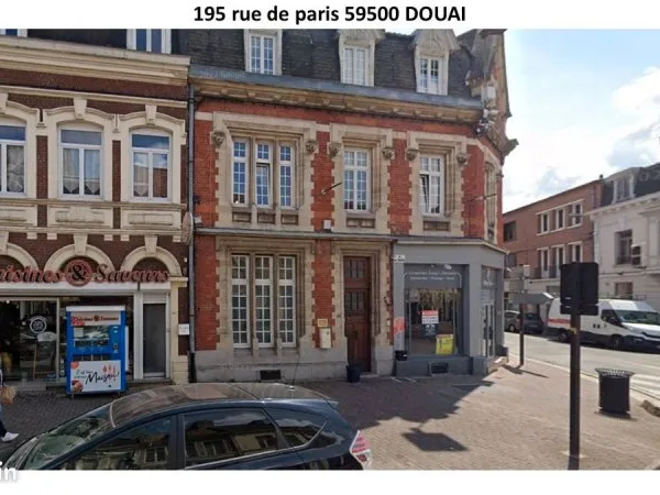 Grand 3 pièces Douai Plein centre-ville rue de Paris