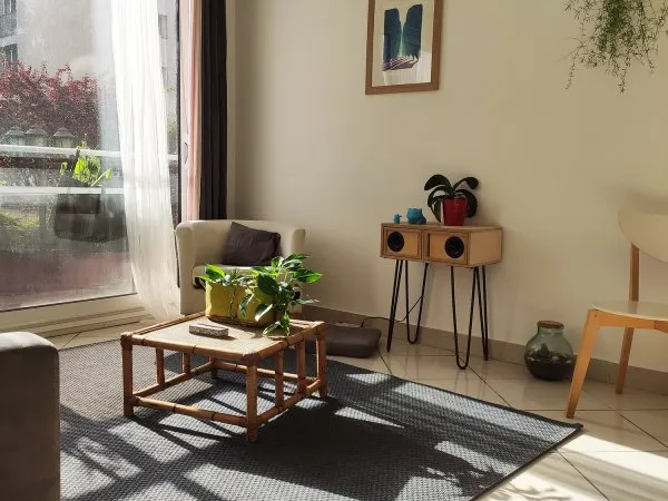 Loue appartement T3 meublé (2 chambres)