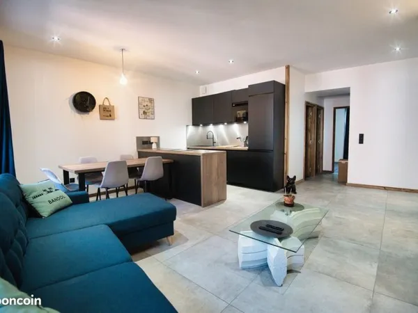 Appartement rénové 3 pièces 74m² - Bourg st Maurice