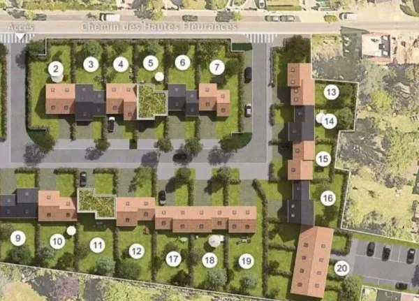 Terrain 260 m²