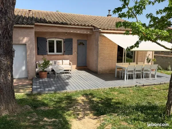 Maison plain-pied 88m2 à Cazilhac