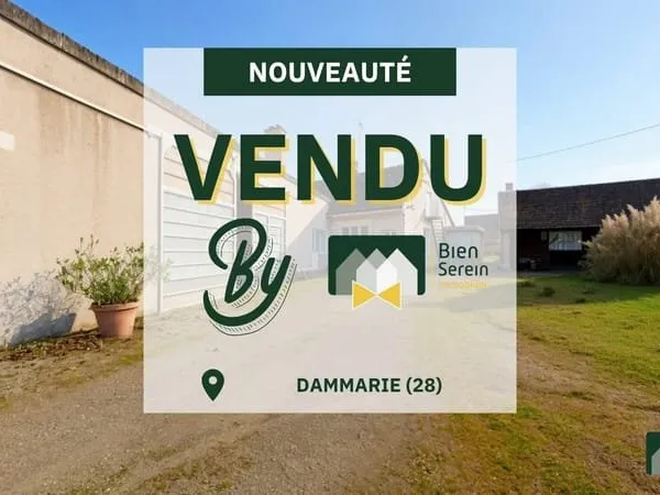 MAISON A FORT POTENTIEL AVEC GARAGE ET DEPENDANCES - DAMMARIE !