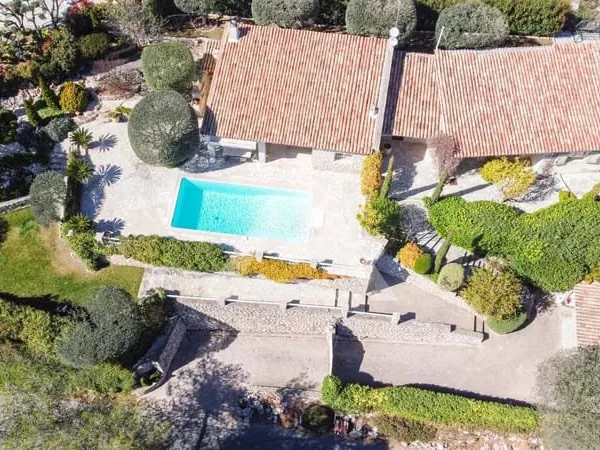 La Turbie - Villa Avec Piscine - Vue Mer