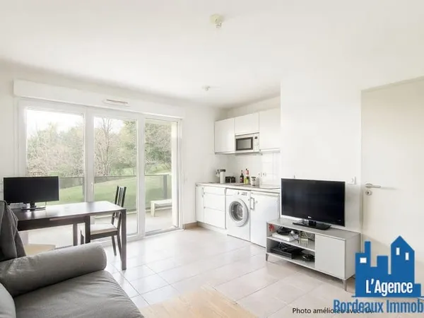 EXCLUSIVITÉ !!! BASSENS - SECTEUR PARC BEAUVAL - APPARTEMENT TYPE 2 DE 39 M² AVEC TERRASSE + 1 PLACE