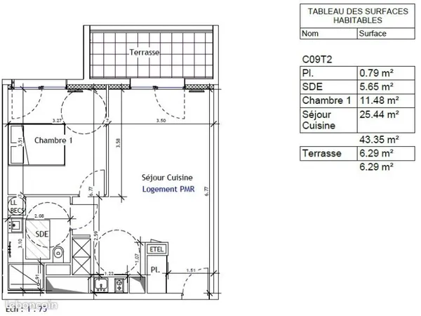 T2 Meublé - PERROS-GUIREC - à moins de 150m de la plage de Trestraou [Appartement 48]