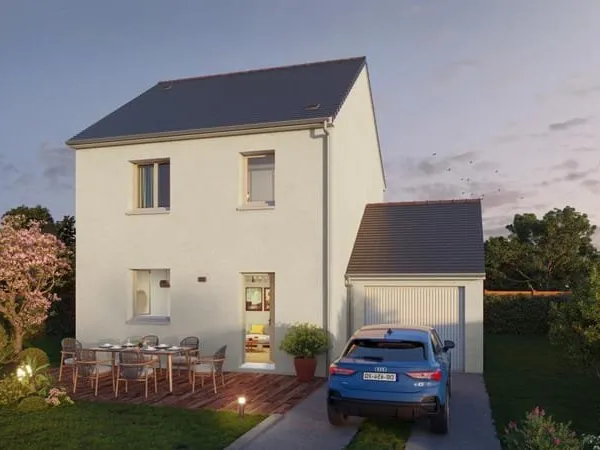 BAGUER MORVAN // MAISON 3 CHAMBRES + GARAGE + TERRAIN + FRAIS DE NOTAIRE INCLUS