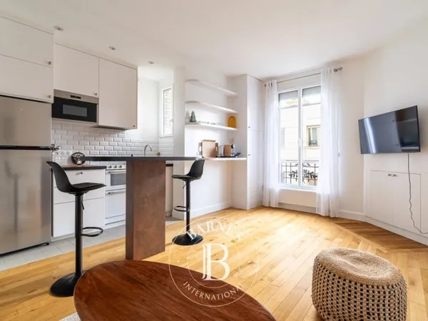 Neuilly-Peronet-Chézy - Appartement rénové vendu meublé - 2 pièces - 1 chambre - Calme - Ambiance co