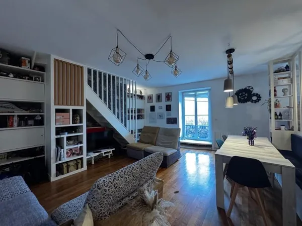 Duplex F3 66.55m², 2 caves, 2 places de parking à Moret-Sur-Loing