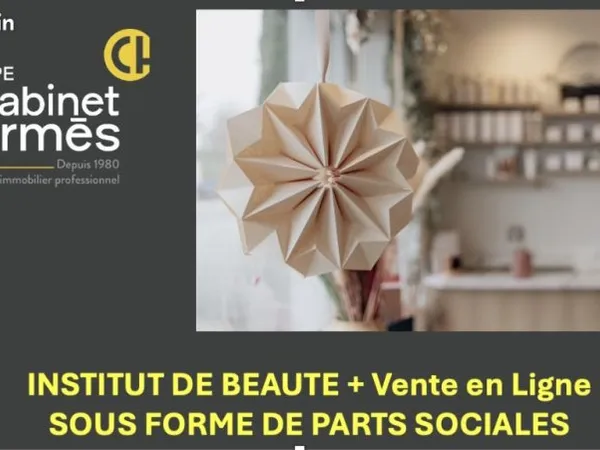 Fonds de commerce esthétique 85 m²