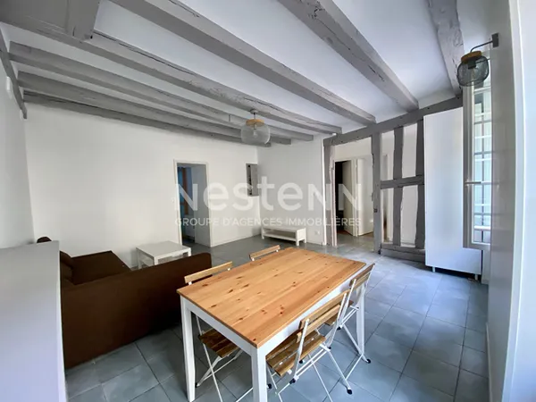 T3 - MEUBLE - RENOVE - BLOIS CENTRE - 55m2