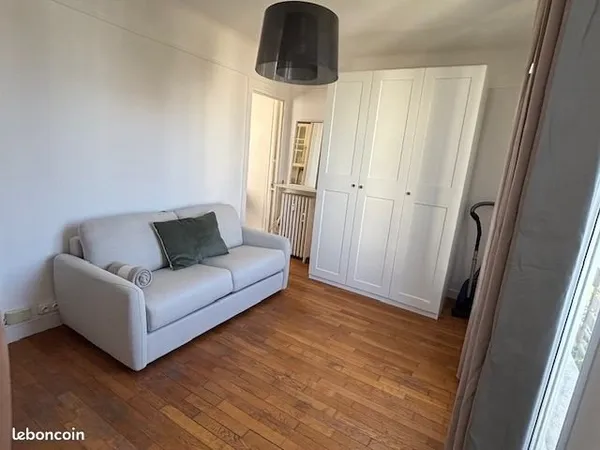 Studio meublé 19,5 m2 Asnières gare