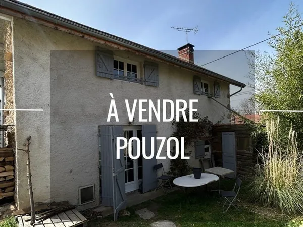 POUZOL Maison avec terrain et garage
