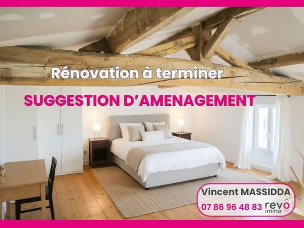 Maison à finir de rénover116 m² habitables