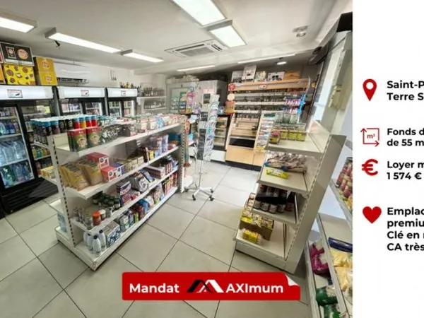 Commerce d'alimentation 55 m²