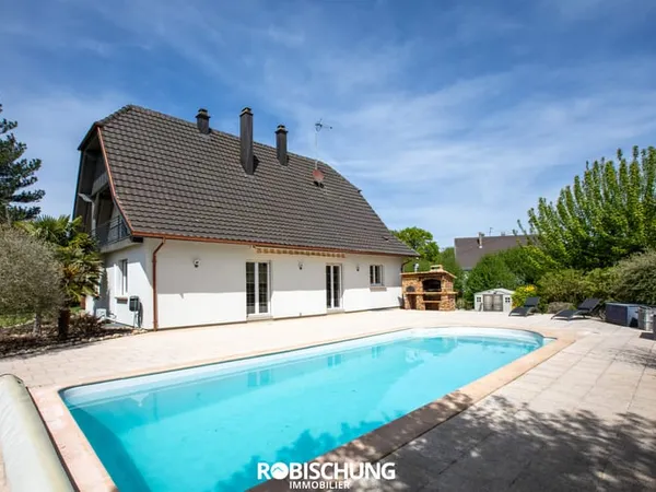 ELBACH : Maison avec piscine dans un environnement privilégi