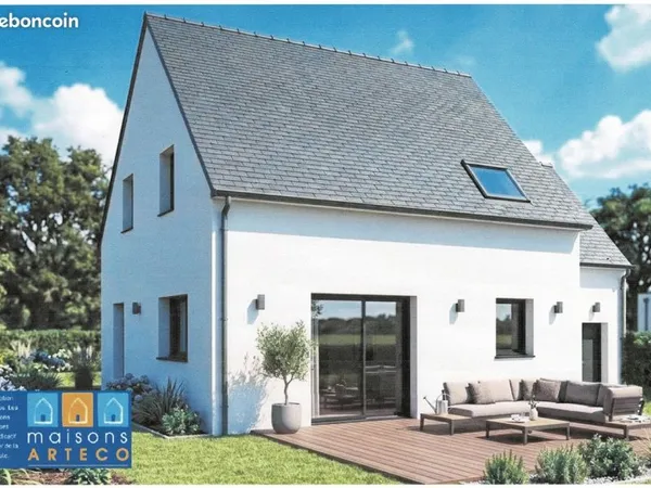 Maison neuve+ terrain MERLEVENEZ
